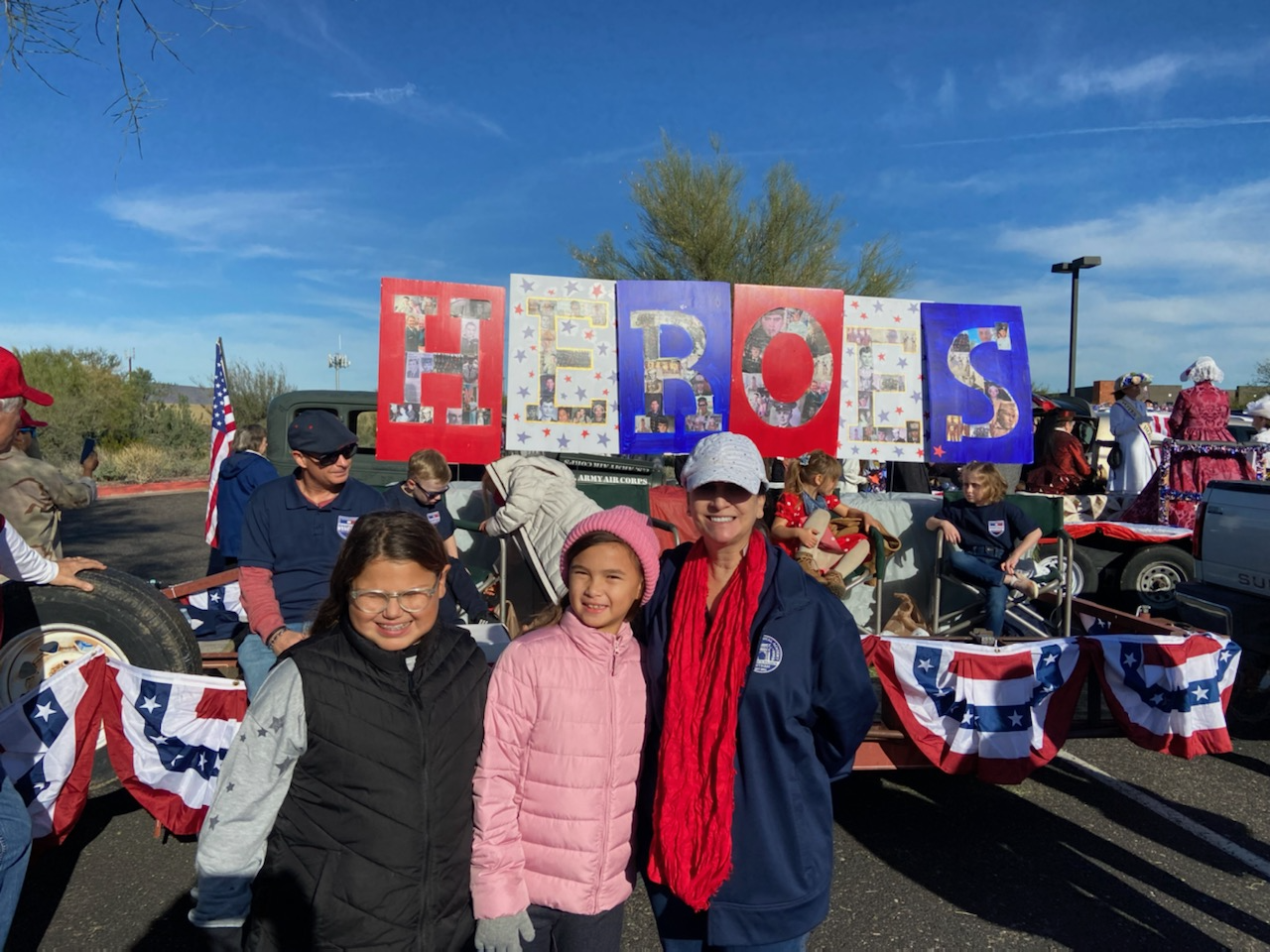 Anthem Scholars Honor Veterans at Parade Great Hearts America Great