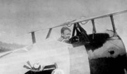 Quentin Roosevelt in fighter plane