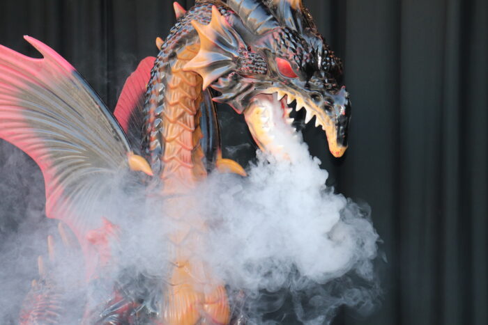 Dragon at Cicero's Beowulf event