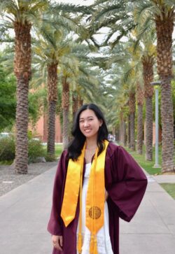 Lydia Y's ASU graduation pic