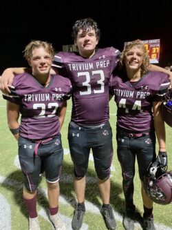 Three brothers on Trivium Prep Varsity Football team