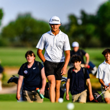 Players of the 2024 Golf Invitational Tournament of Cup Champions on the Golf Course