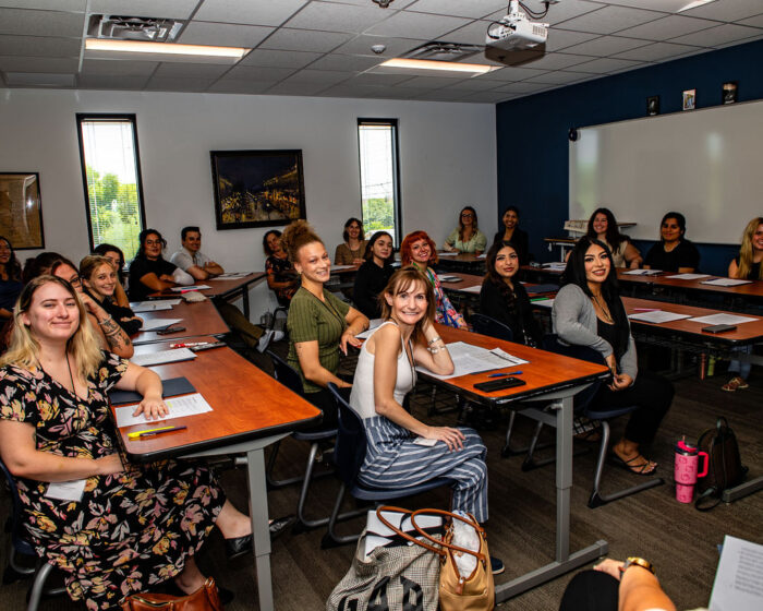 Group of teachers at NFO