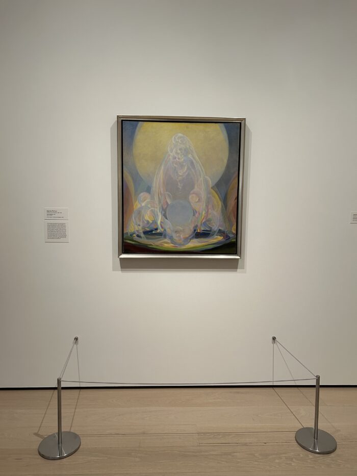 The painting, "The Fountains" at MoMA