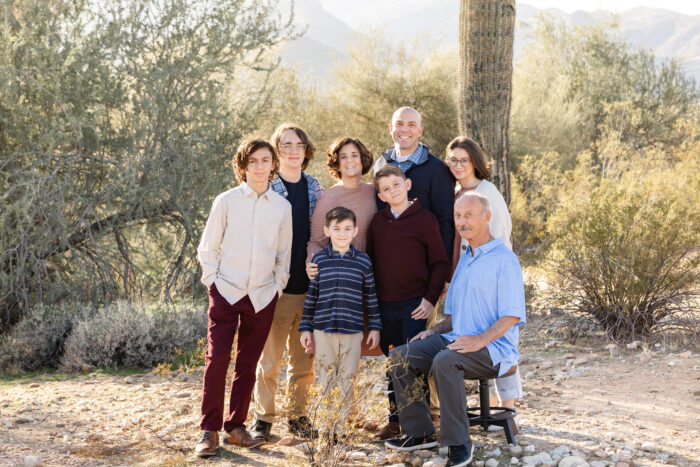 Jamie Fairbanks, Headmaster at Archway Roosevelt and her family