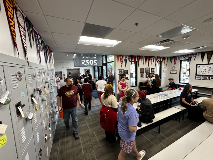 Reception Attendees at the North Phoenix Prep Alumni Sendoff