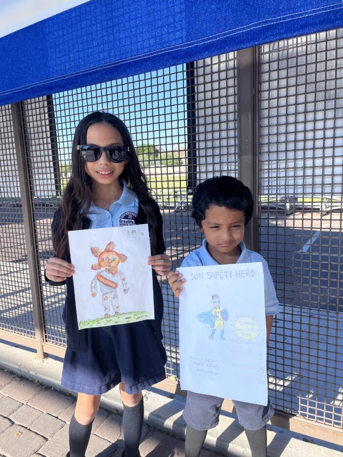 Winners of the drawing contest