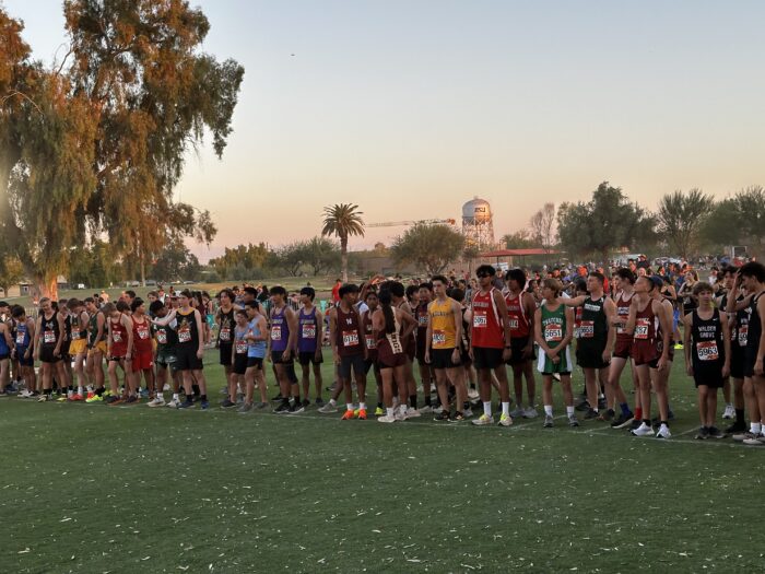 Runners at the starting line