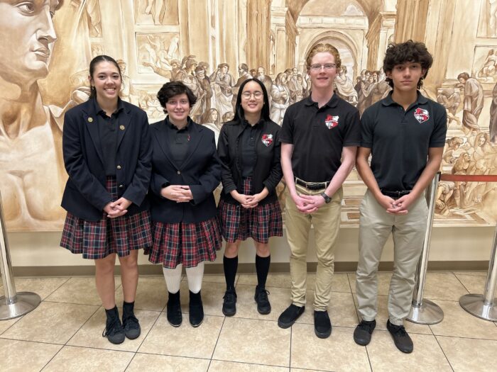 Five Nationally Commended Scholars