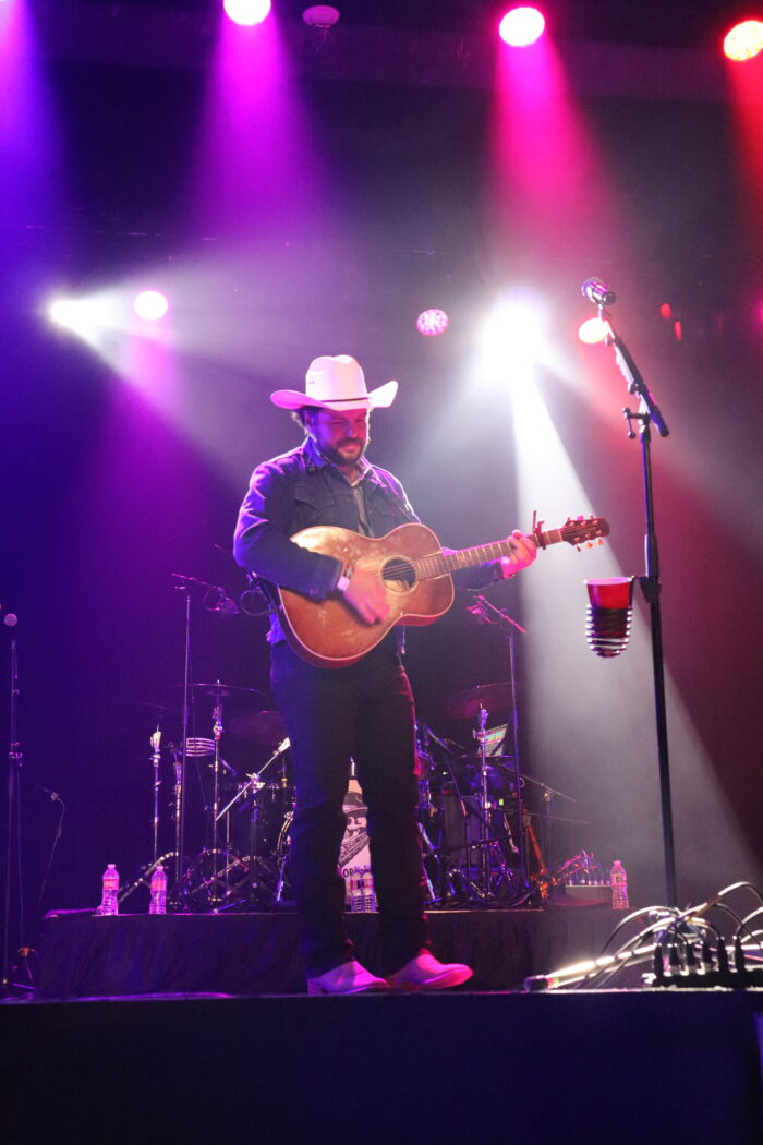 Chayce Beckham performing at Great Hearts Gala